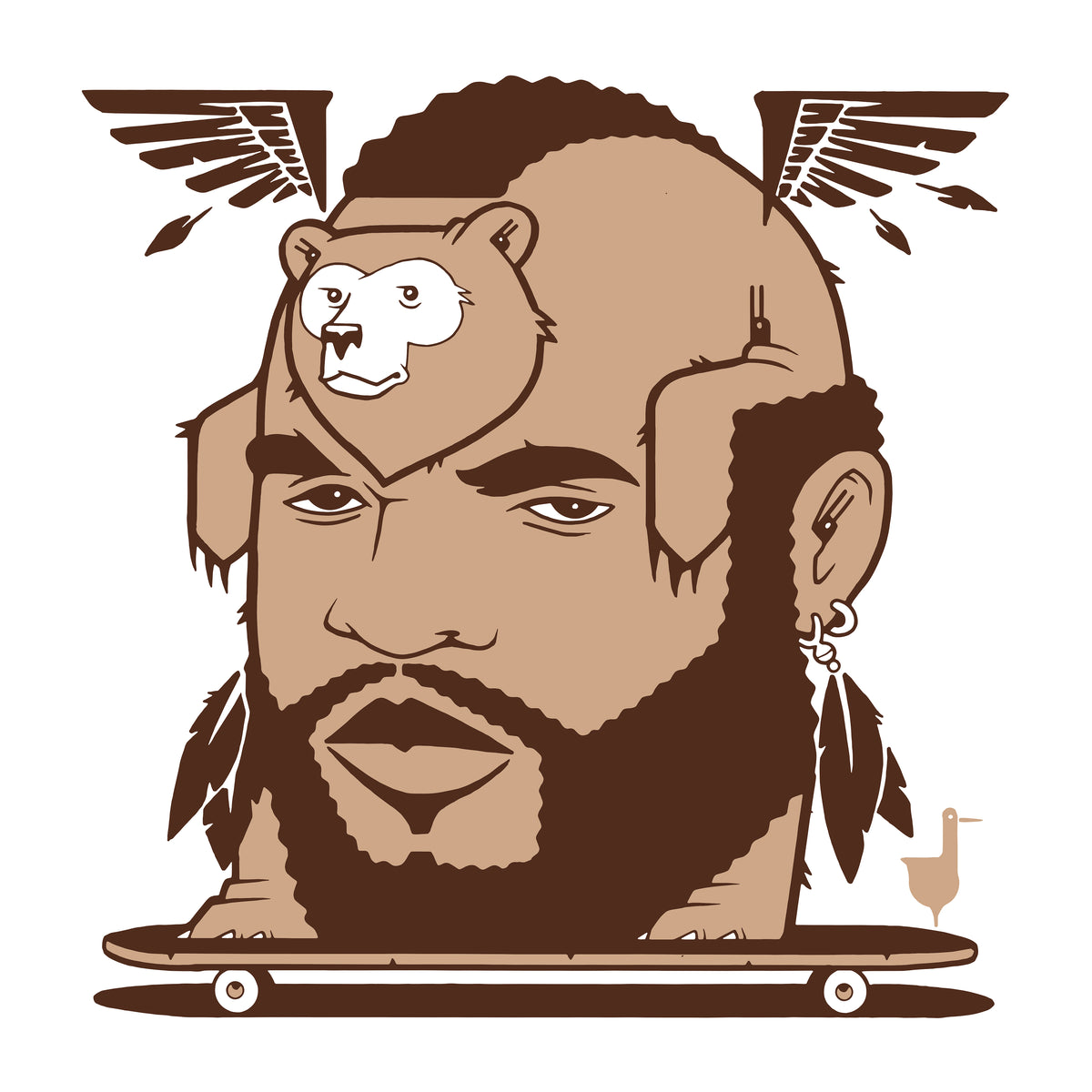 Mr. T - unframed