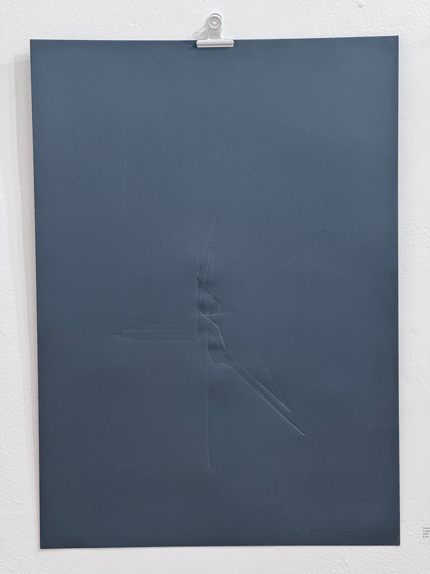 Embossed in Gray